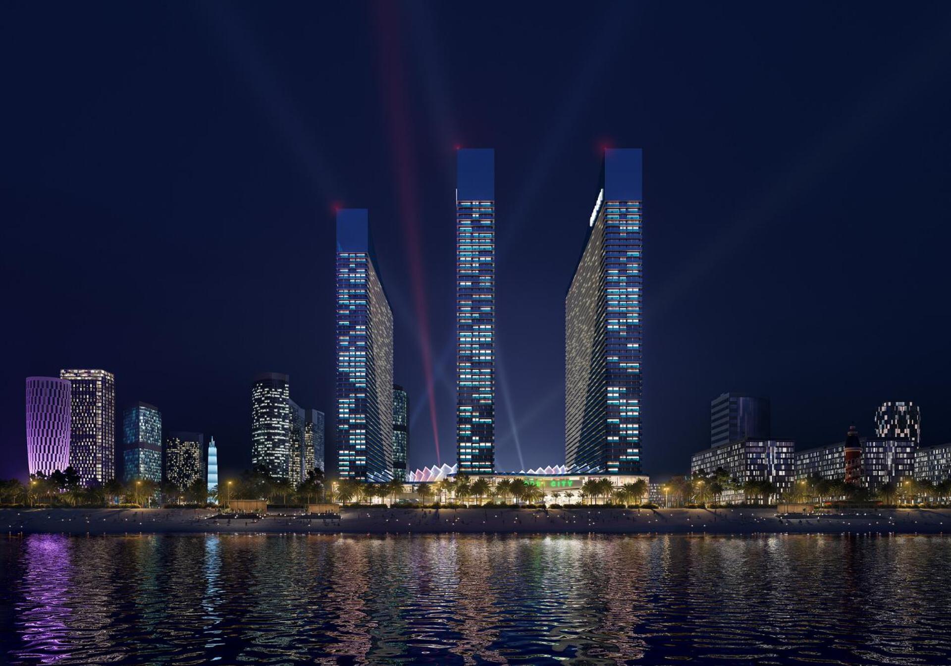 Orbi City Center Sea View Aparthotel Batumi Bagian luar foto